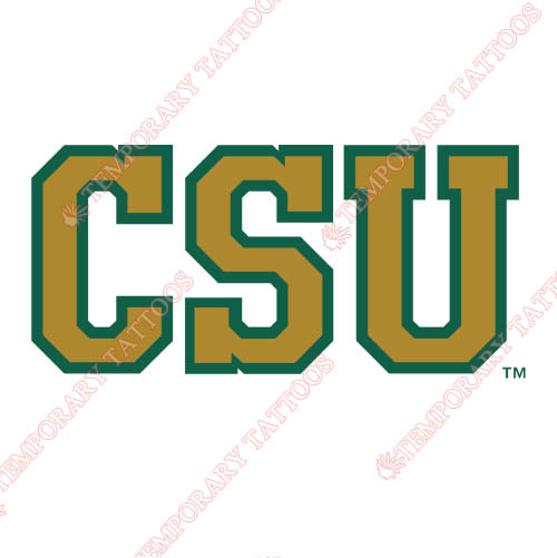 Colorado State Rams Customize Temporary Tattoos Stickers NO.4180